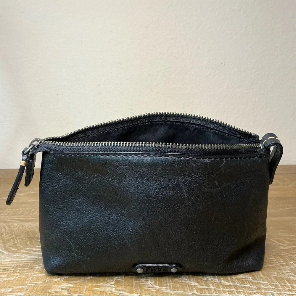 Frye black leather